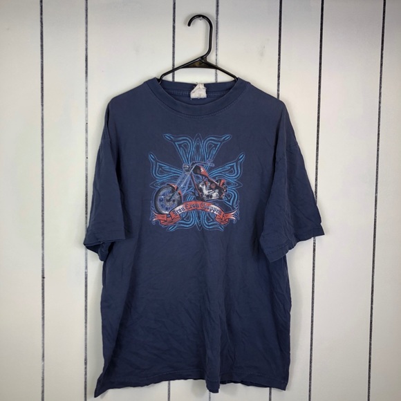 Vintage Iron Cross Choppers T-Shirt Sz L - Picture 2 of 6